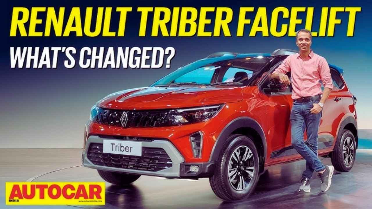 Renault Triber Facelift Launched at Rs. 6.29 Lakh